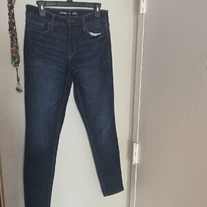 Old Navy Women's Deep Indigo Skinny Jeans